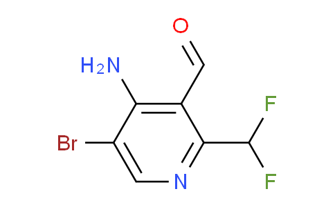 AM134188 | 1805264-25-8 | 4-Amino-5-bromo-2-(difluoromethyl)pyridine-3-carboxaldehyde