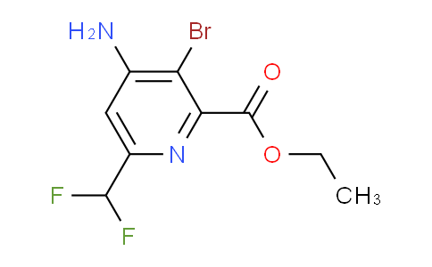 AM134189 | 1805054-85-6 | Ethyl 4-amino-3-bromo-6-(difluoromethyl)pyridine-2-carboxylate