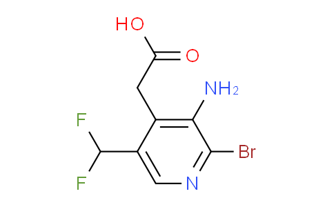 AM134190 | 1806885-83-5 | 3-Amino-2-bromo-5-(difluoromethyl)pyridine-4-acetic acid