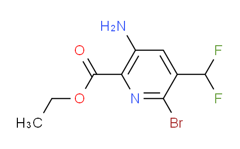 AM134193 | 1806059-27-7 | Ethyl 5-amino-2-bromo-3-(difluoromethyl)pyridine-6-carboxylate