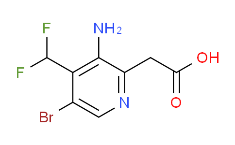 AM134200 | 1805055-12-2 | 3-Amino-5-bromo-4-(difluoromethyl)pyridine-2-acetic acid
