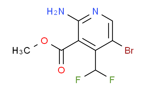 Methyl 2-amino-5-bromo-4-(difluoromethyl)pyridine-3-carboxylate