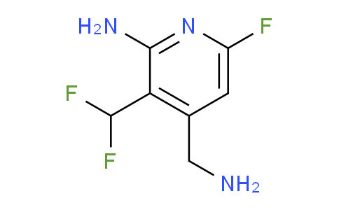 2-Amino-4-(aminomethyl)-3-(difluoromethyl)-6-fluoropyridine