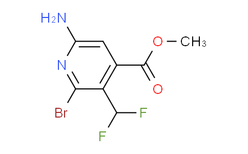 Methyl 6-amino-2-bromo-3-(difluoromethyl)pyridine-4-carboxylate