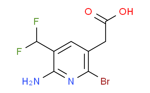 AM134217 | 1803669-26-2 | 2-Amino-6-bromo-3-(difluoromethyl)pyridine-5-acetic acid