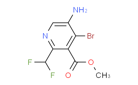 AM134218 | 1805333-66-7 | Methyl 5-amino-4-bromo-2-(difluoromethyl)pyridine-3-carboxylate