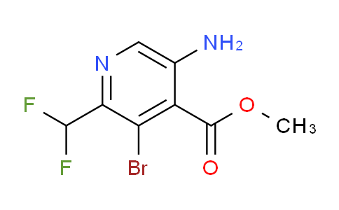 AM134224 | 1805090-71-4 | Methyl 5-amino-3-bromo-2-(difluoromethyl)pyridine-4-carboxylate