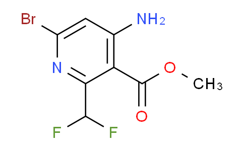 AM134231 | 1805333-75-8 | Methyl 4-amino-6-bromo-2-(difluoromethyl)pyridine-3-carboxylate