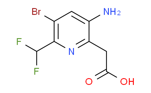 AM134232 | 1806060-30-9 | 3-Amino-5-bromo-6-(difluoromethyl)pyridine-2-acetic acid