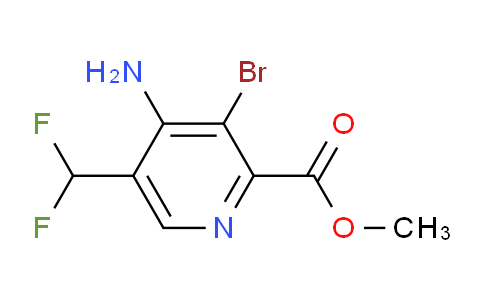 AM134234 | 1805054-33-4 | Methyl 4-amino-3-bromo-5-(difluoromethyl)pyridine-2-carboxylate