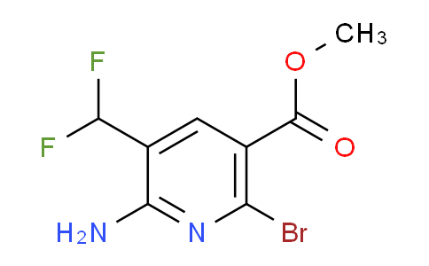 AM134238 | 1806814-06-1 | Methyl 2-amino-6-bromo-3-(difluoromethyl)pyridine-5-carboxylate