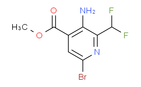 AM134241 | 1805333-84-9 | Methyl 3-amino-6-bromo-2-(difluoromethyl)pyridine-4-carboxylate