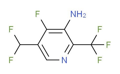 AM134250 | 1806831-69-5 | 3-Amino-5-(difluoromethyl)-4-fluoro-2-(trifluoromethyl)pyridine