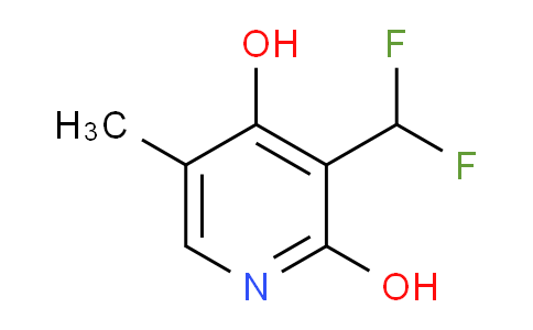 3-(Difluoromethyl)-2,4-dihydroxy-5-methylpyridine
