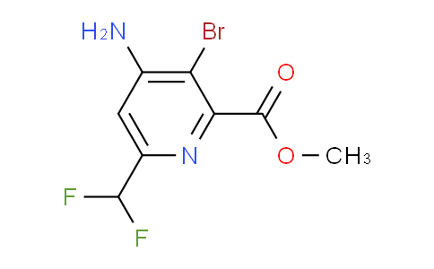 AM134267 | 1805333-81-6 | Methyl 4-amino-3-bromo-6-(difluoromethyl)pyridine-2-carboxylate