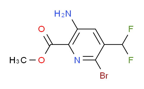 AM134270 | 1803711-17-2 | Methyl 5-amino-2-bromo-3-(difluoromethyl)pyridine-6-carboxylate