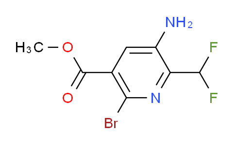 AM134271 | 1805054-45-8 | Methyl 3-amino-6-bromo-2-(difluoromethyl)pyridine-5-carboxylate