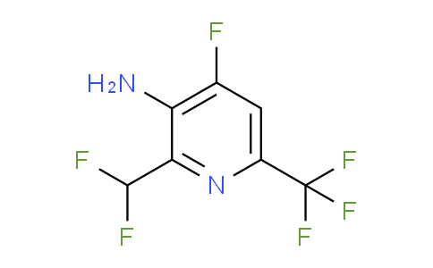 AM134278 | 1805270-68-1 | 3-Amino-2-(difluoromethyl)-4-fluoro-6-(trifluoromethyl)pyridine