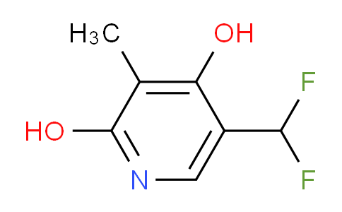 5-(Difluoromethyl)-2,4-dihydroxy-3-methylpyridine