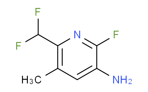 AM134280 | 1804948-22-8 | 3-Amino-6-(difluoromethyl)-2-fluoro-5-methylpyridine