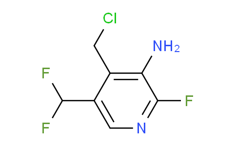 AM134281 | 1805270-54-5 | 3-Amino-4-(chloromethyl)-5-(difluoromethyl)-2-fluoropyridine
