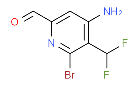AM134288 | 1804450-12-1 | 4-Amino-2-bromo-3-(difluoromethyl)pyridine-6-carboxaldehyde