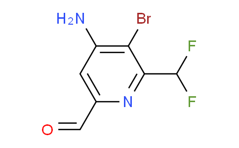 AM134294 | 1806058-87-6 | 4-Amino-3-bromo-2-(difluoromethyl)pyridine-6-carboxaldehyde