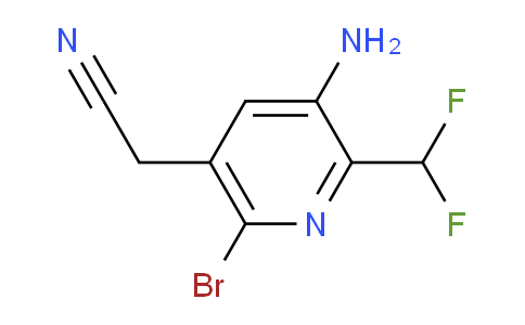 AM134299 | 1805207-58-2 | 3-Amino-6-bromo-2-(difluoromethyl)pyridine-5-acetonitrile