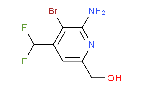 AM134300 | 1805338-92-4 | 2-Amino-3-bromo-4-(difluoromethyl)pyridine-6-methanol