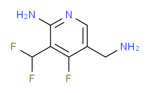 2-Amino-5-(aminomethyl)-3-(difluoromethyl)-4-fluoropyridine