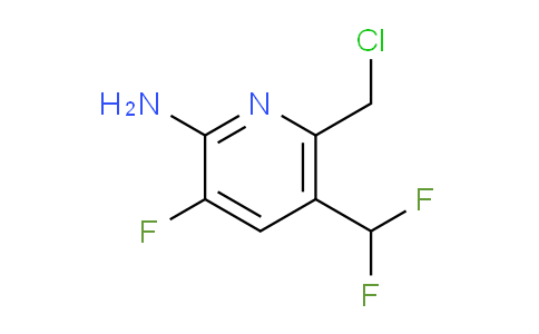 AM134335 | 1805324-08-6 | 2-Amino-6-(chloromethyl)-5-(difluoromethyl)-3-fluoropyridine