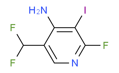 AM134337 | 1804730-12-8 | 4-Amino-5-(difluoromethyl)-2-fluoro-3-iodopyridine