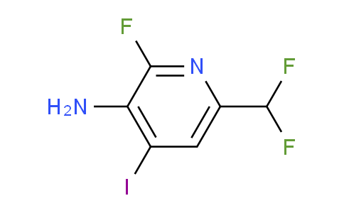 AM134340 | 1805938-27-5 | 3-Amino-6-(difluoromethyl)-2-fluoro-4-iodopyridine