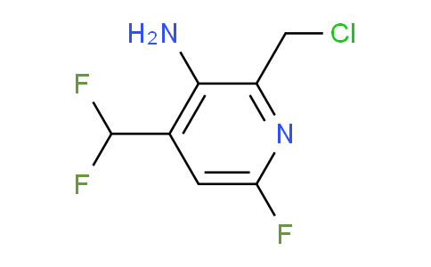 AM134341 | 1804951-63-0 | 3-Amino-2-(chloromethyl)-4-(difluoromethyl)-6-fluoropyridine