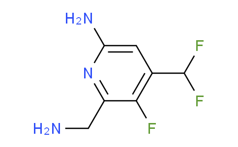 6-Amino-2-(aminomethyl)-4-(difluoromethyl)-3-fluoropyridine