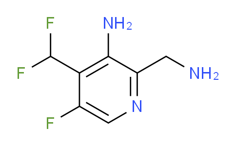 3-Amino-2-(aminomethyl)-4-(difluoromethyl)-5-fluoropyridine