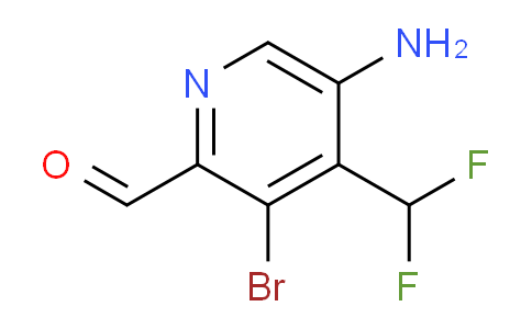 AM134347 | 1805339-01-8 | 5-Amino-3-bromo-4-(difluoromethyl)pyridine-2-carboxaldehyde