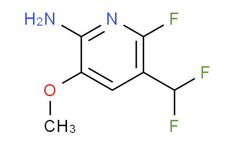 AM134352 | 1805114-43-5 | 2-Amino-5-(difluoromethyl)-6-fluoro-3-methoxypyridine