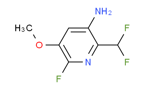 AM134360 | 1806813-63-7 | 3-Amino-2-(difluoromethyl)-6-fluoro-5-methoxypyridine