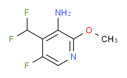 AM134363 | 1804730-19-5 | 3-Amino-4-(difluoromethyl)-5-fluoro-2-methoxypyridine
