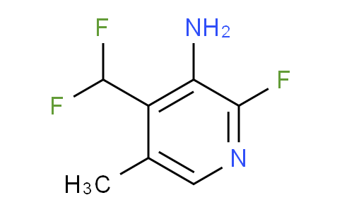 AM134380 | 1805270-15-8 | 3-Amino-4-(difluoromethyl)-2-fluoro-5-methylpyridine