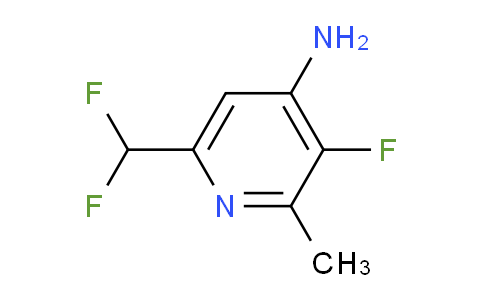 AM134393 | 1806813-96-6 | 4-Amino-6-(difluoromethyl)-3-fluoro-2-methylpyridine