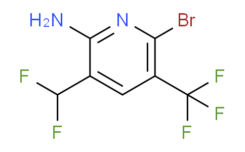 AM134396 | 1806887-30-8 | 2-Amino-6-bromo-3-(difluoromethyl)-5-(trifluoromethyl)pyridine