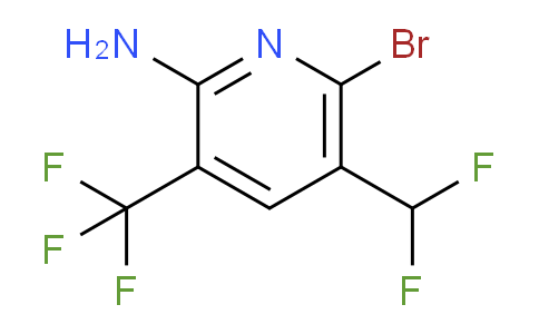 AM134398 | 1806806-19-8 | 2-Amino-6-bromo-5-(difluoromethyl)-3-(trifluoromethyl)pyridine