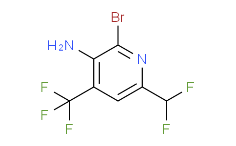 AM134401 | 1806833-42-0 | 3-Amino-2-bromo-6-(difluoromethyl)-4-(trifluoromethyl)pyridine