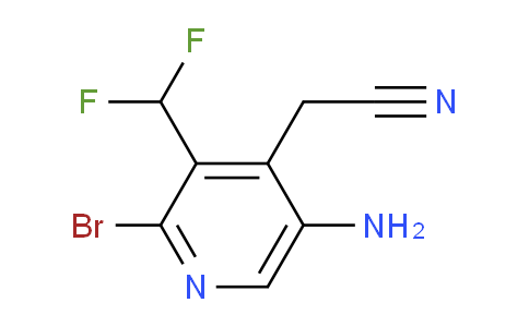 AM134412 | 1805207-51-5 | 5-Amino-2-bromo-3-(difluoromethyl)pyridine-4-acetonitrile