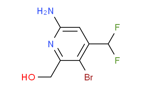 6-Amino-3-bromo-4-(difluoromethyl)pyridine-2-methanol