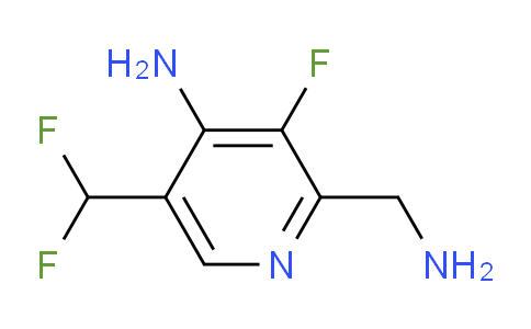 4-Amino-2-(aminomethyl)-5-(difluoromethyl)-3-fluoropyridine