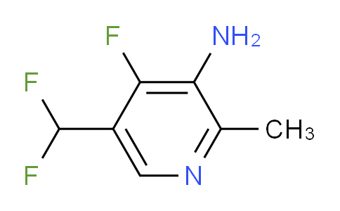AM134425 | 1805334-20-6 | 3-Amino-5-(difluoromethyl)-4-fluoro-2-methylpyridine