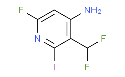 AM134432 | 1806793-48-5 | 4-Amino-3-(difluoromethyl)-6-fluoro-2-iodopyridine